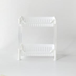 ON 공간활용에 좋은 2단 선반 41.5x25.5x43cm
