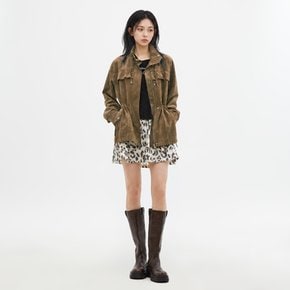 [시흥점] 여성 러플포인트 스웨이드 자켓 (ES4TZ402)