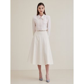 [4차리오더]Pleated Skirt - Ivory