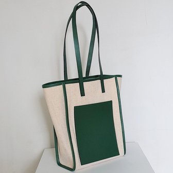 GONI atelier [최초판매가135000원]Daily Shopper Bag / Forest