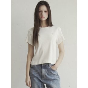 [5color] 라운드 골지 티셔츠