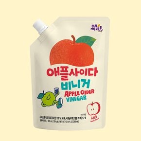 애플사이다비니거 파우치 300ml 사과식초 애사비 음료 베이스 사과맛 샤인머스켓맛