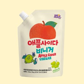 애플사이다비니거 파우치 300ml 사과식초 애사비 음료 베이스 사과맛 샤인머스켓맛