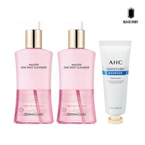 더마큐어 마스터 원샷 클렌저 시즌2 200ml x2 + AHC 핸드크림 75ml (S12500956)