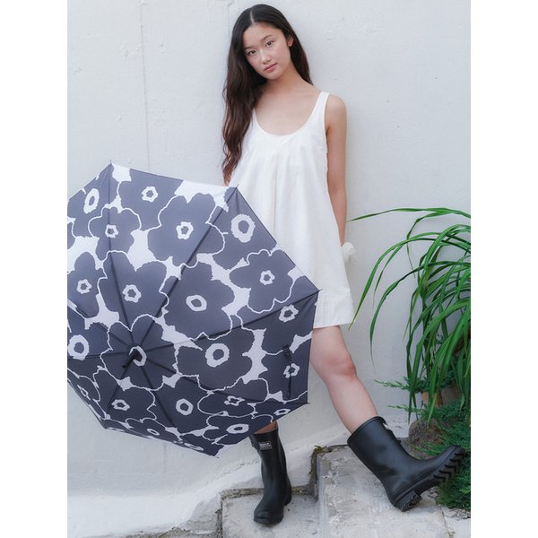 LAYERED DAISY LONG UMBRELLA 2COLOR UM004