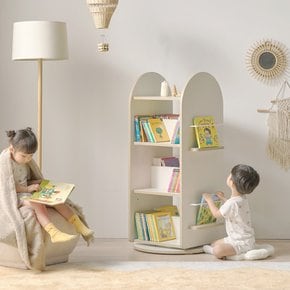 포포 3단 회전 책장