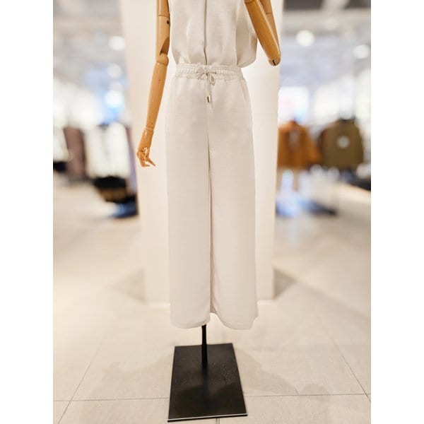 [파주점] [더아이잗컬렉션]메탈 장식 스트링 밴딩 와이드 팬츠 CS4B0SL122