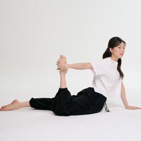 우붓 블랙 하렘 여성 요가 실외복 실내복 잠옷 바지