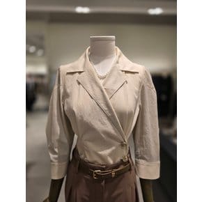 [파주점] 사선 랩 포인트 셔츠 블라우스 JR8A0BL693