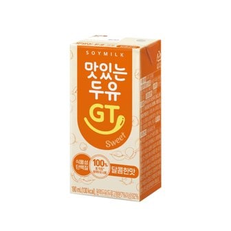  GT두유 달콤한맛 190ml x 16팩 / 팩두유 두유