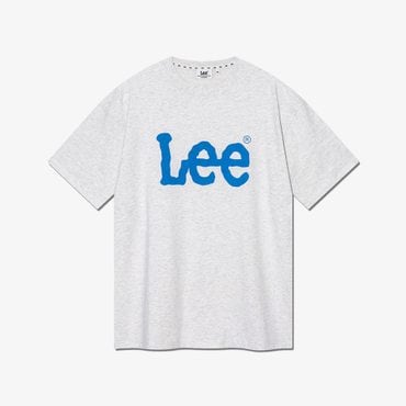 LEE 빅 트위치 로고 티셔츠 라이트 그레이 LE2502ST01LG
