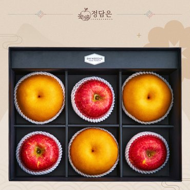 정담은 [9/22일 순차출고][산지직송] 정담2호 사과 배 혼합 선물세트
