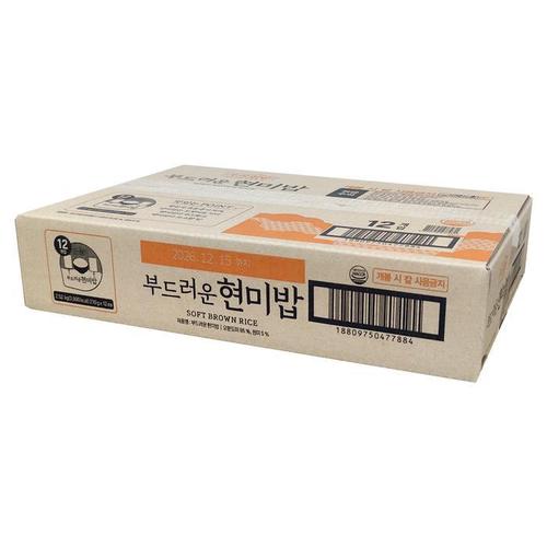 시아스 우리집밥 부드러운 현미밥 210g x 24개(1)