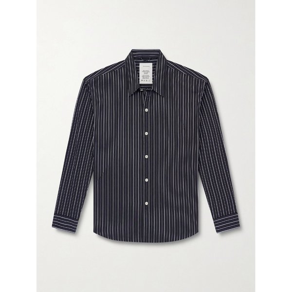 엠에프펜 엑스액트 스트라이프 코튼 포플린 셔츠 46376663162965577