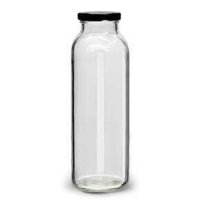 유리병 일자 주스병 500ml 음료보관 공병 (40개)