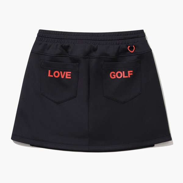 [여주점] [ENJOY] 여성 레터링 포인트 져지 스커트  GQ122LSK24