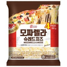 보꼬네 모짜렐라 슈레드 치즈 240g(60g *4)