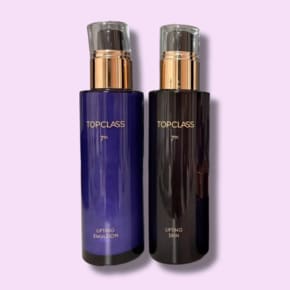 참존 탑클래스 7세대 리프팅 기초2종 (스킨+에멀전) 각120ml 트리플 콜라겐 미백 주름개선