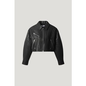 [파주점] 이로 여성 ALBANE Leather Jacket IOJLA23101BKX