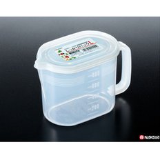 일본 나카야 핸디형 밀폐용기 1000ml/K-155/보관용기 잡곡통 계량컵