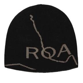 ROA 로고 울 비니 모자 블랙 YBUW205YA04 BLK0001 11294541