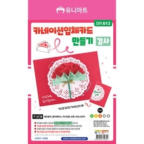 DIY613 카네이션입체카드 만들기 감사