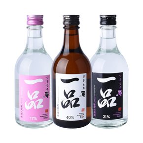 안동소주일품 17도, 25도, 40도 375ml 세트