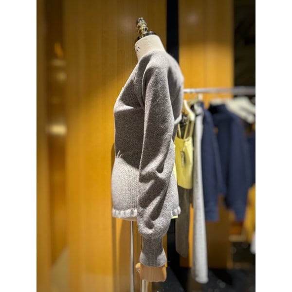 [시흥점] 여성 리본 포인트 니트 폴오버 (ES1JK211)