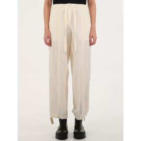 질 샌더 Trousers with drawstring  Trousers JSPU313305_WU330800_104 Cream