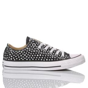 스니커즈 149 CONVERSE SWAROVSKI BLACK OX White