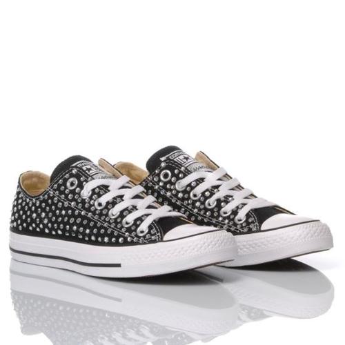 컨버스 스니커즈 149 CONVERSE SWAROVSKI BLACK OX White