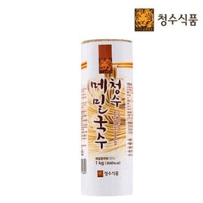 청수 메밀국수 10인분(원통) 1kg x 1개