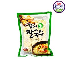 송학식품 감자 생칼국수 450g x15개 한박스