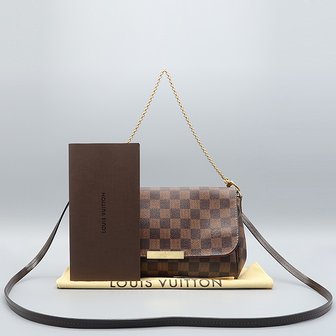 LOUIS VUITTON 고이비토 중고명품 루이비통 다미에 에벤 페이보릿 MM 2-WAY  K39086LV