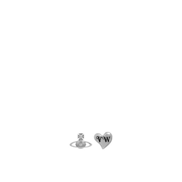 26SS 비비안웨스트우드 이어링 6201036G 01P157 PLATINUM BLACK PATINA DOM
