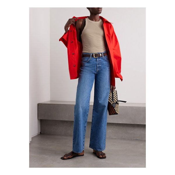 골지 스트레치 수피마 코튼 탱크 베이지 1647597342807175