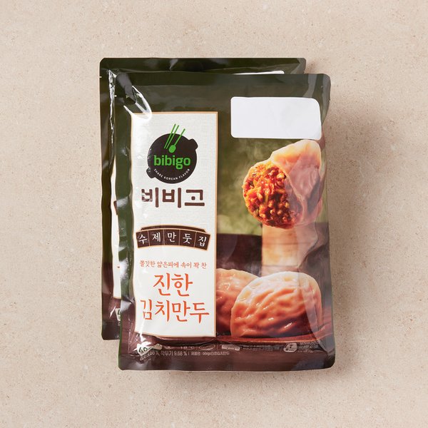 [비비고]  수제 진한김치만두400g*2