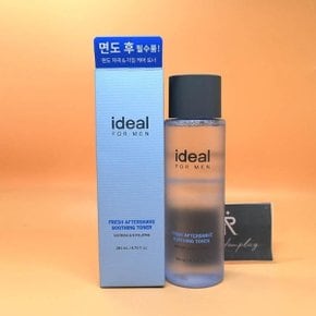 면도후진정 아이디얼포맨 프레시 애프터쉐이브 수딩토너 260mL