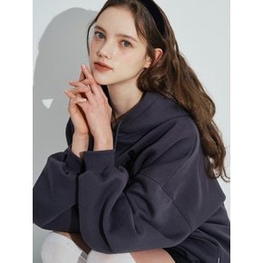 Velvet Ribbon Hoodie [Charcoal]