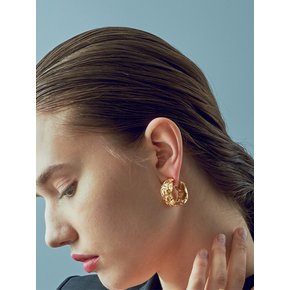 Angry crease tire Earring