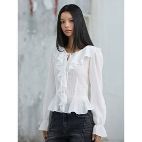 페미닌 러플 블라우스 아이보리 ER3OBL02_P431721310