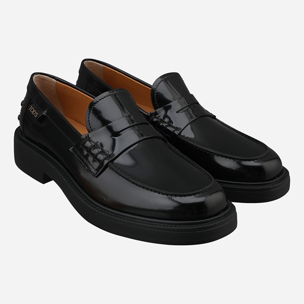 [시흥점] 6S XXW20L0IP70SHA B999 여성 레더 페니 로퍼 블랙