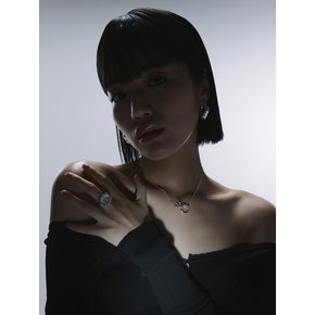 212 Big Dia Silver / Gold Ring_925 실버 / 14k 골드 빅 다이아 링