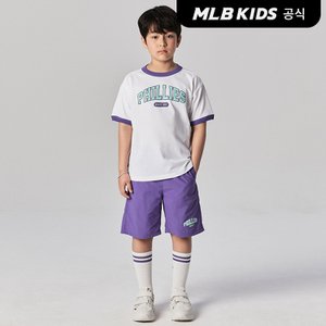 MLB키즈 (공식)24SS 바시티 반팔 티셔츠 세트 PHI