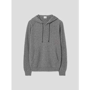 Wool Texture Hoodie Sweater - Grey,Ash GS4851H014,GS4851H013