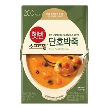  CJ 비비고단호박죽 280g(행사상품) (W935F41)