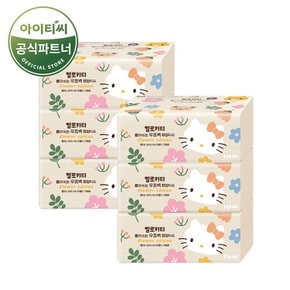 헬로키티 뽑아쓰는 3겹 무표백 팝업티슈 (110매X3개입) 2팩 총 6개