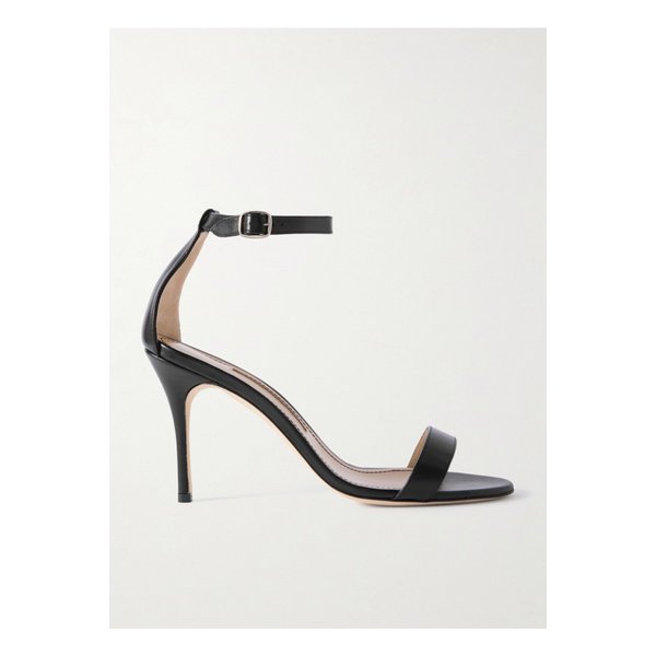 카오스 가죽 샌들 90mm 블랙 1647597347823168