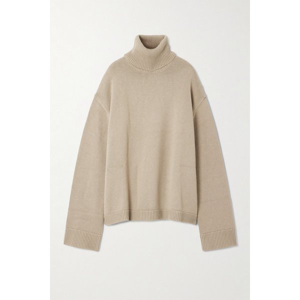 더프랭키샵 레아 울 코튼 블렌드 터틀넥 스웨터 46376663162949680