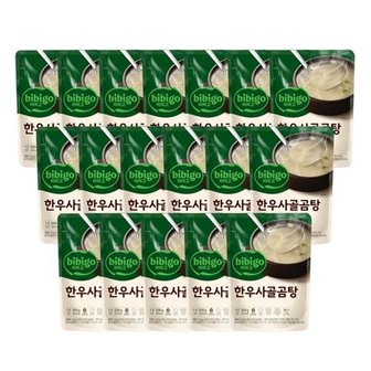 CJ제일제당 비비고 한우사골곰탕500g X 18개(1박스)